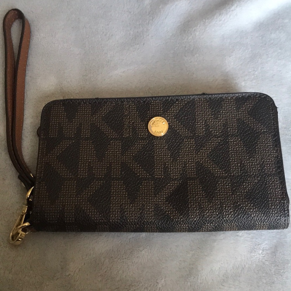 Michael Kors brown wallet